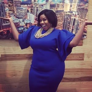 Blue Semi formal dress